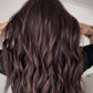FEATHERLITE VIRGIN BROWN TOPPER WITH SUBTLE CARAMEL BALAYAGE
