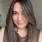 ASHY BALAYAGE SILK TOPPER/HIGHER DENSITY