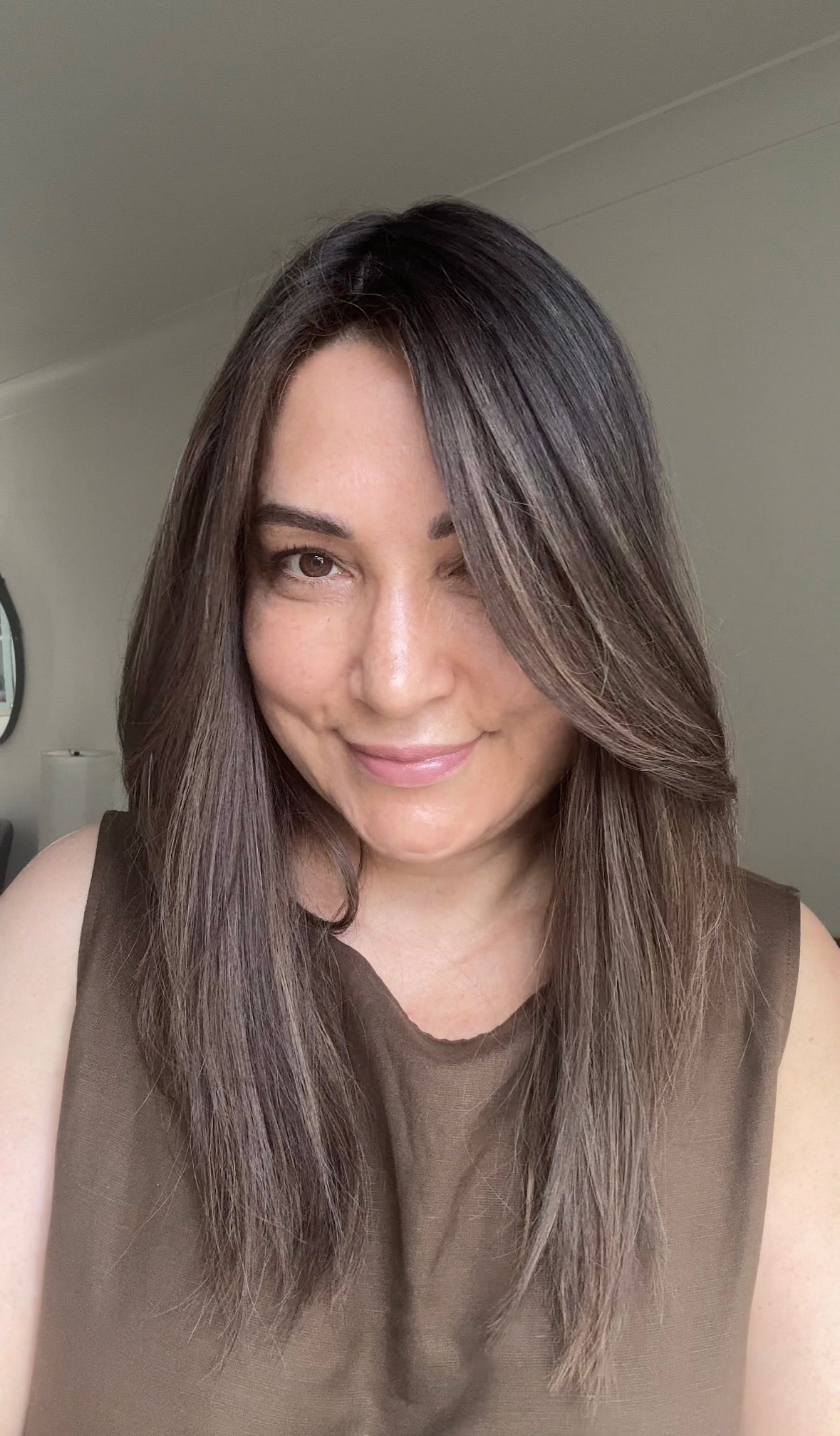 ASHY BALAYAGE SILK TOPPER/HIGHER DENSITY