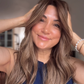 Featherlite Light Brown Topper With Soft Balayage