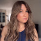 Featherlite Light Brown Topper With Soft Balayage