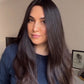 DARKEST BROWN/SOFT BLACK VIRGIN HAIR TOPPER