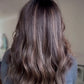 MEDIUM TO LIGHT BROWN BALAYAGE SILK TOPPER