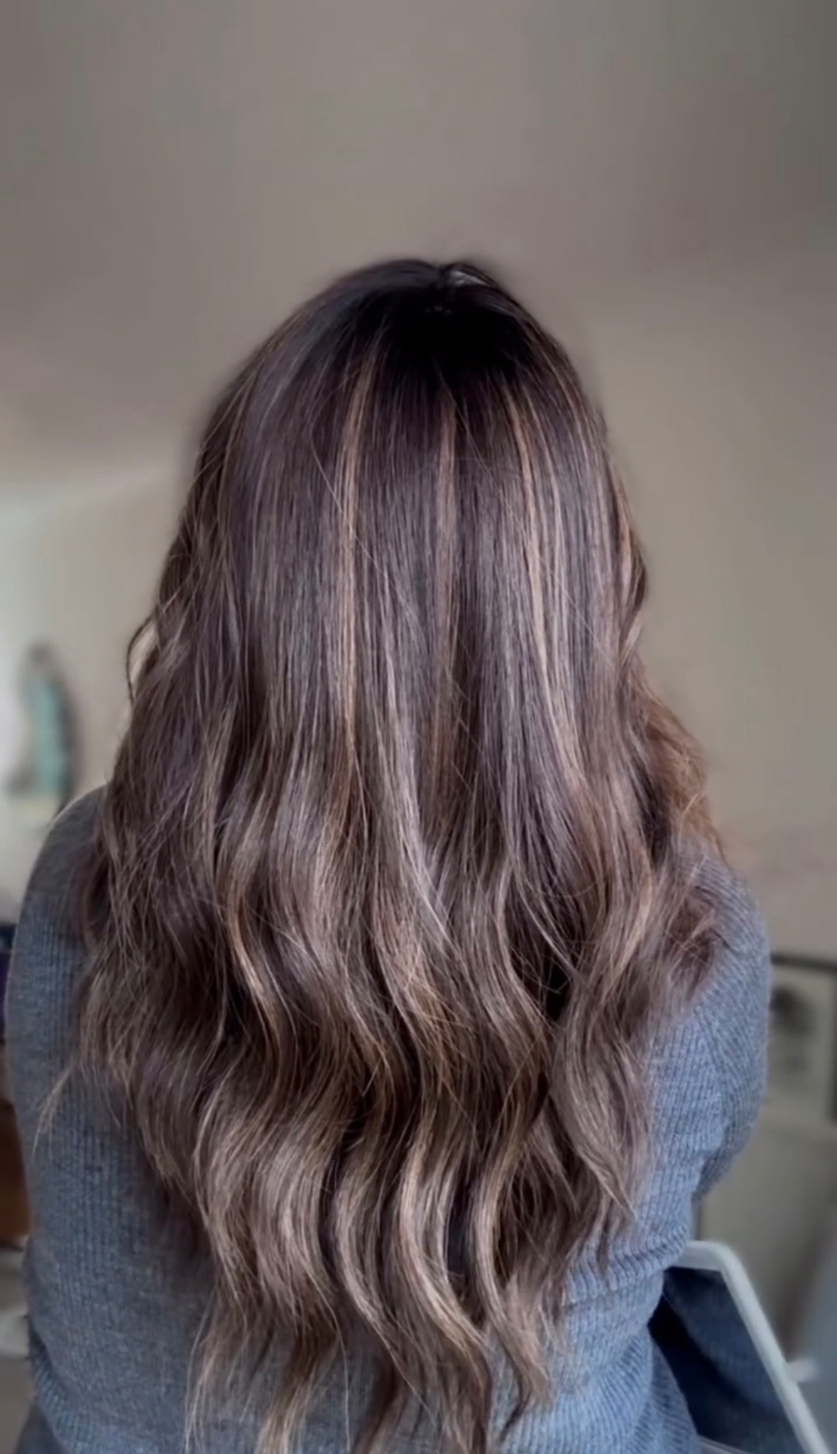 MEDIUM TO LIGHT BROWN BALAYAGE SILK TOPPER