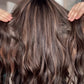 DARK BROWN BALAYAGE/HIGHLIGHTED TOPPER