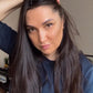 DARKEST BROWN/SOFT BLACK VIRGIN HAIR TOPPER