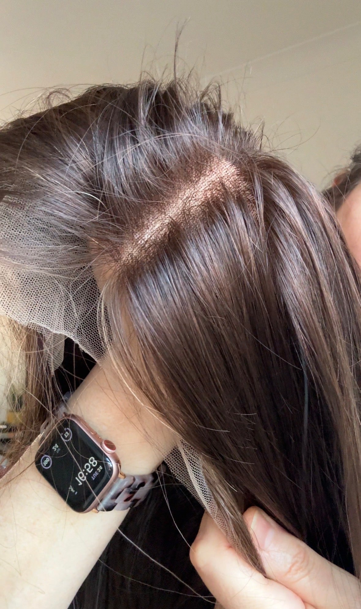 Medium Brown Lace Top Wig