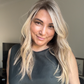 ASHY BLONDE LACE TOPPER