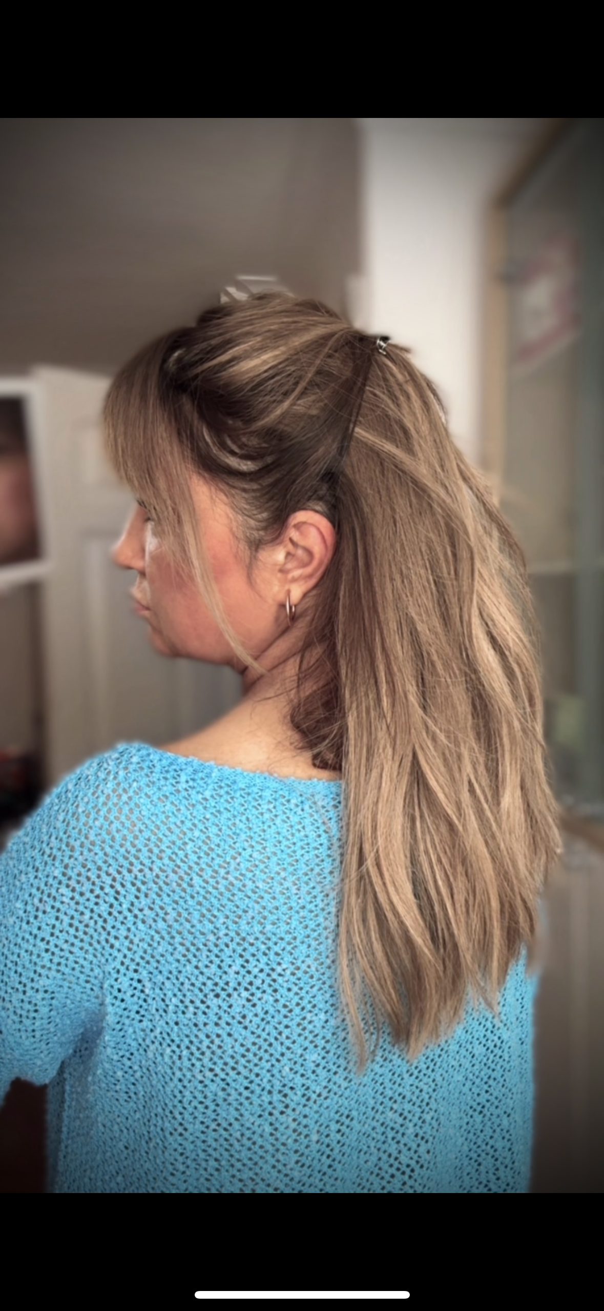 FEATHERLITE ASHY BLONDE BALAYAGE TOPPER