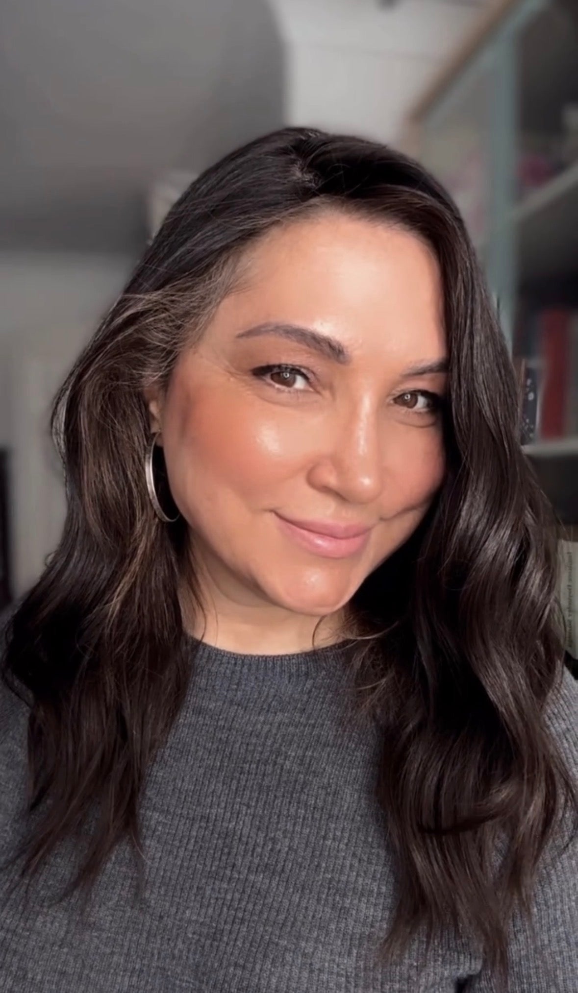 DARKEST BROWN VIRGIN SILK TOPPER