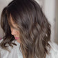 FEATHERLITE DARK BROWN ASHY BALAYAGE TOPPER