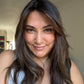 DARK BEOWN/SOFT BLACK VIRGIN TOPPER WITH ASHY RIBBON BALAYAGE