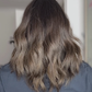 FEATHERLITE DARK BROWN ASHY BALAYAGE TOPPER