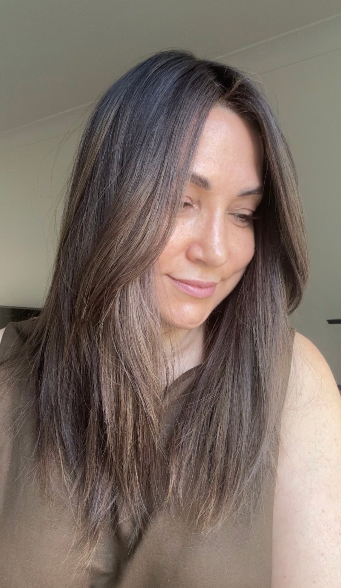 ASHY BALAYAGE SILK TOPPER/HIGHER DENSITY