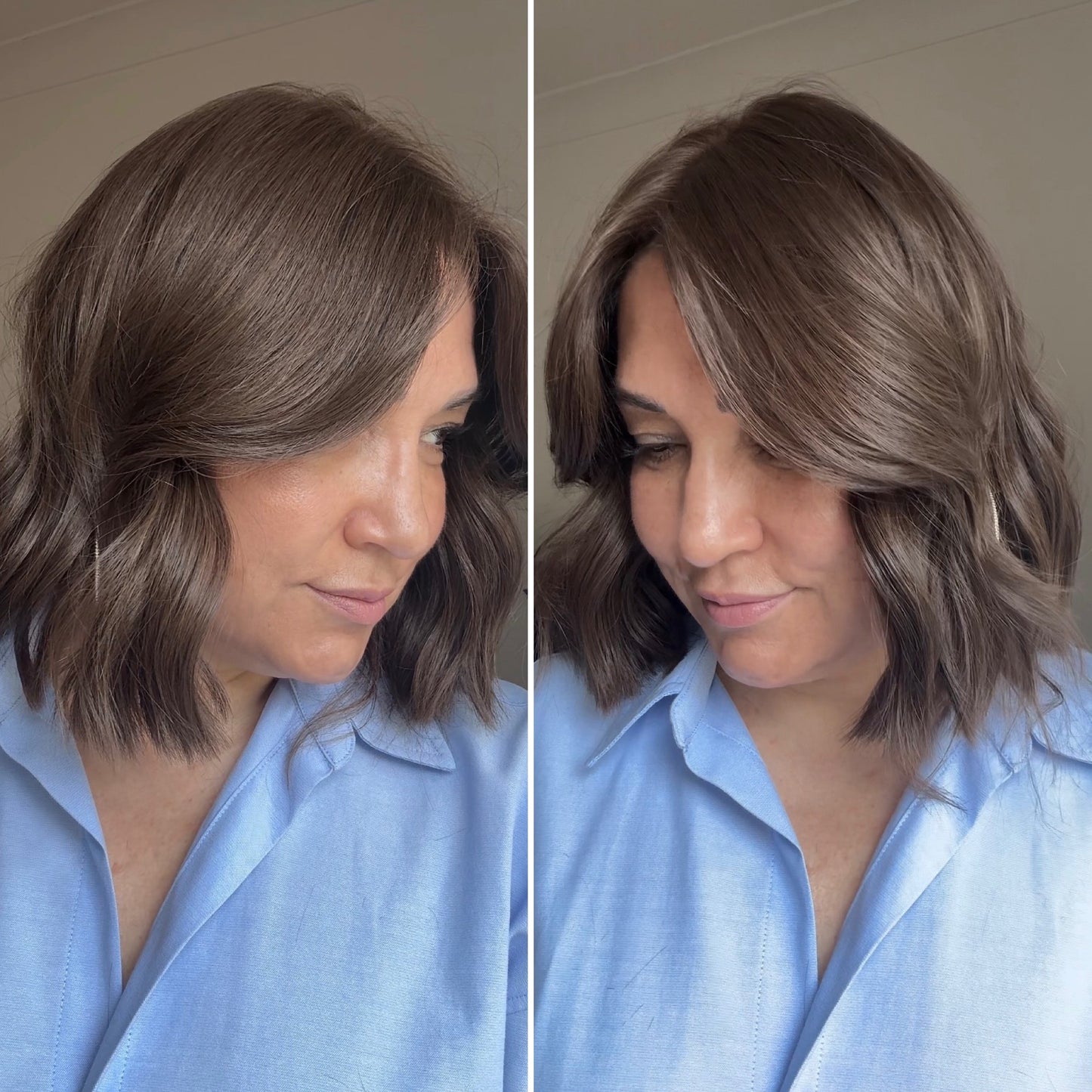 ULTRA-LIGHT SILK CAP MEDIUM TO LIGHT BROWN TOPPER