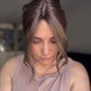 FEATHERLITE MEDUIM/LIGHT BROWN ASHY BALAYAGE TOPPER