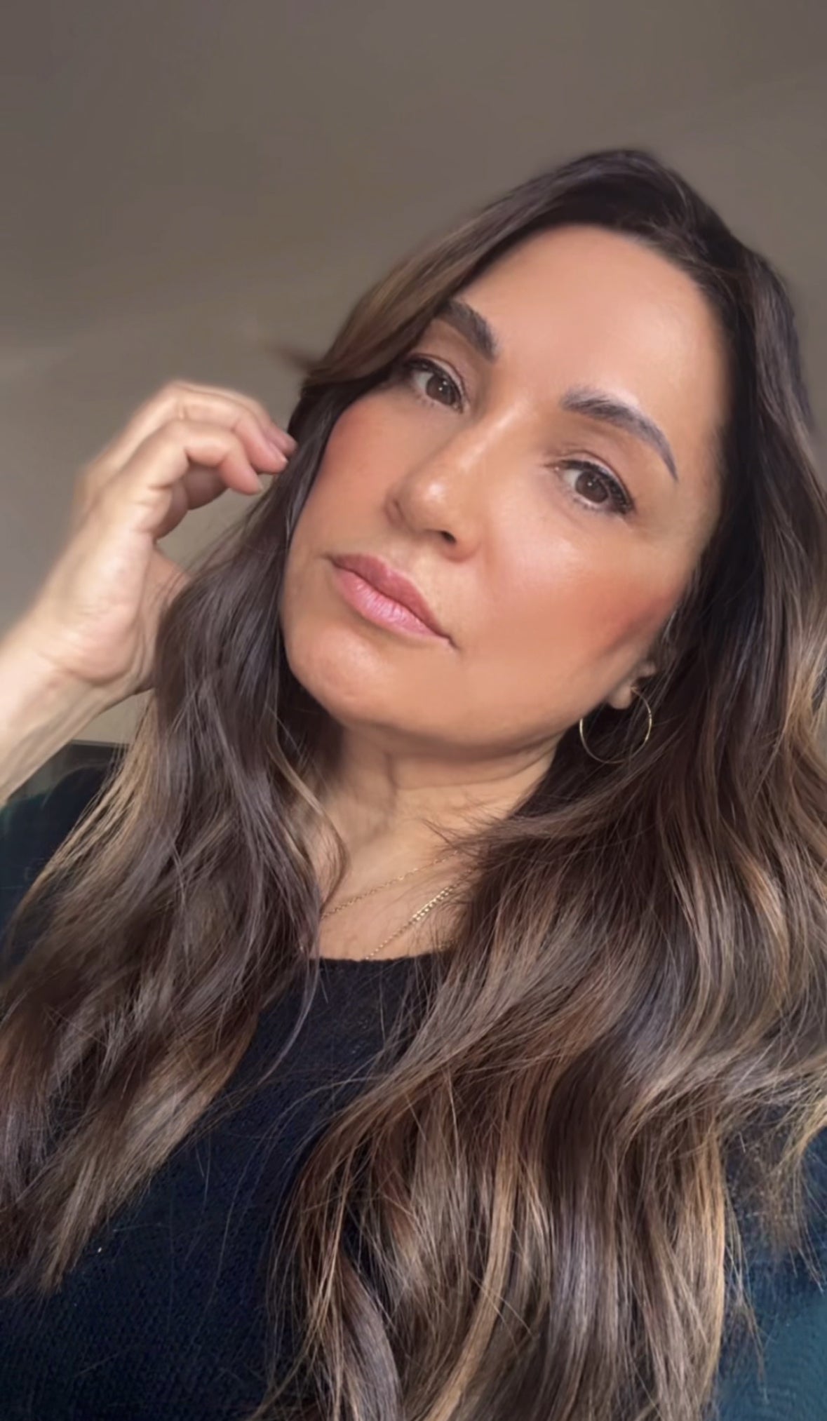 FEATHERLITE CARAMEL BALAYAGE TOPPER