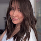 CHOCOLATE BROWN TOPPER WITH SUBTLE BALAYAGE