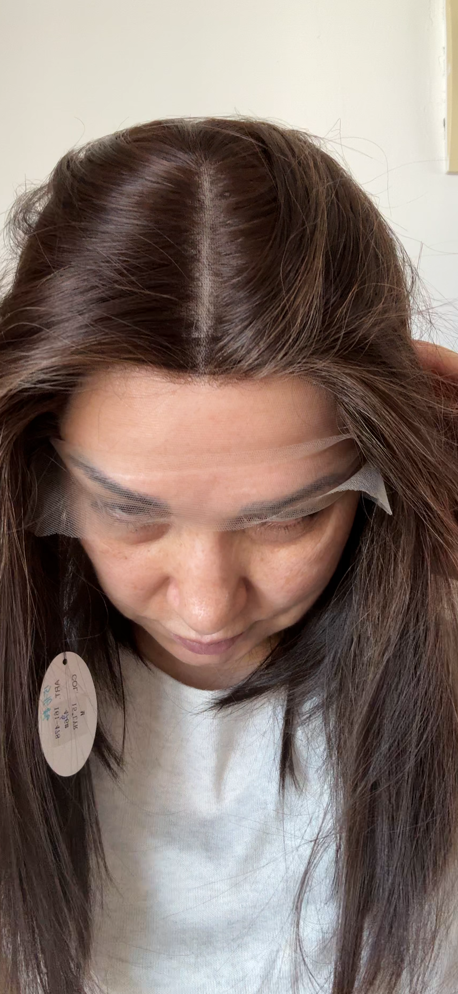 Medium Brown Lace Top Wig