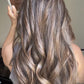 MEDIUM BROWN ASHY BALAYAGE TOPPER