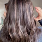 MEDIUM TO LIGHT BROWN BALAYAGE SILK TOPPER