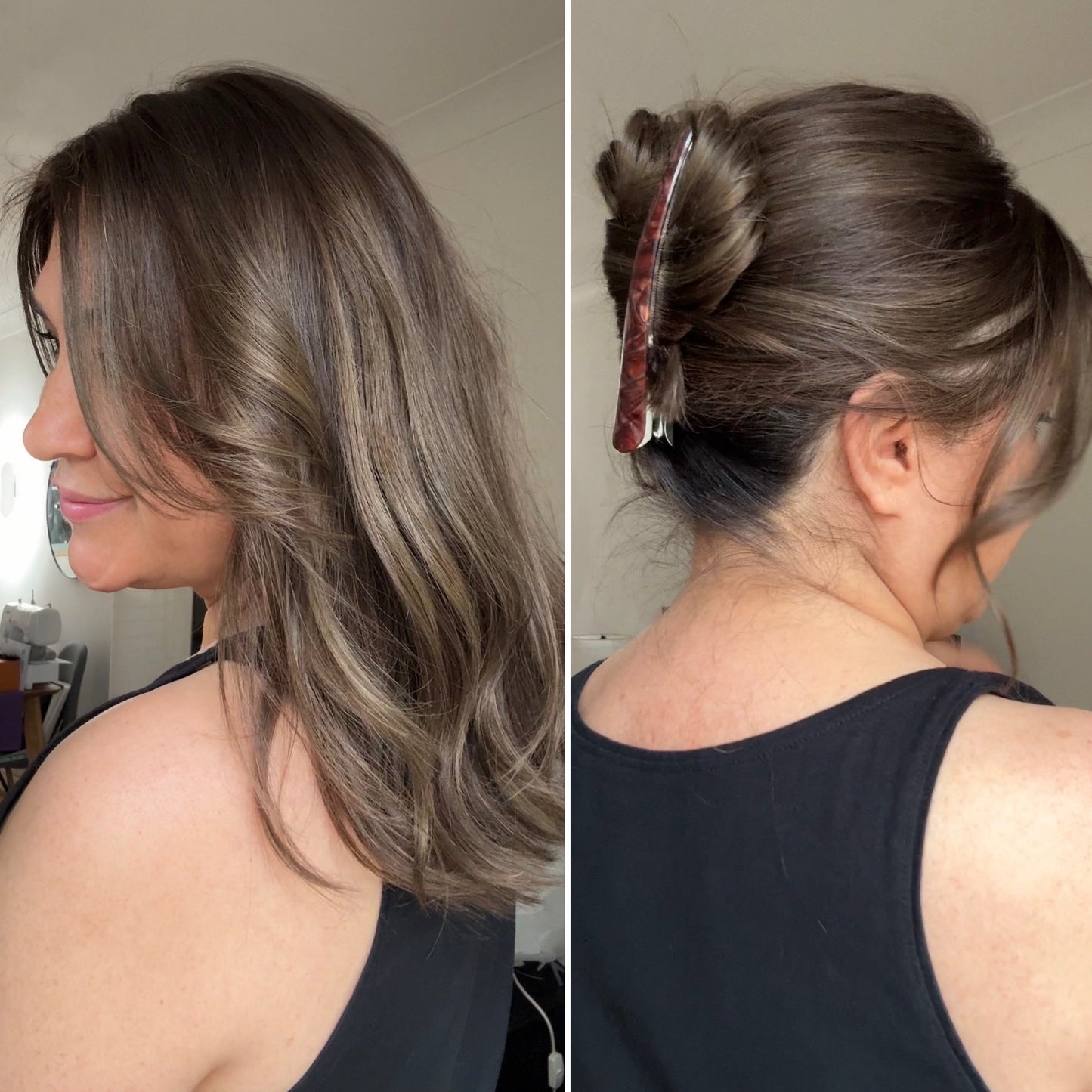 PREMIUM COLLECTION RUSSIAN/SLAVIC VIRGIN HAIR BASE ASHY BALAYAGE TOPPER