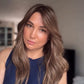 Featherlite Light Brown Topper With Soft Balayage