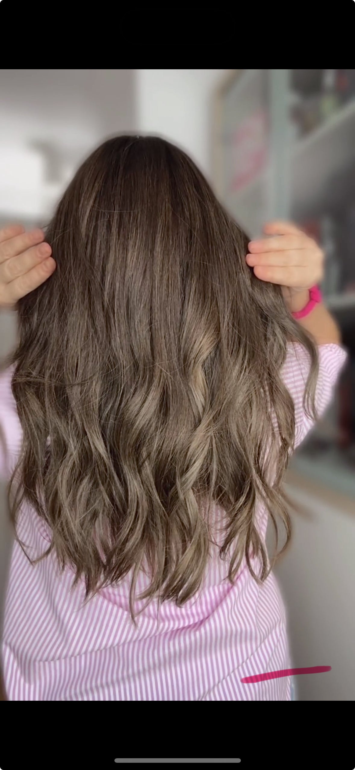 FEATHERLITE ASHY BALAYAGE TOPPER WITH LAYERS