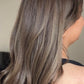 PREMIUM COLLECTION RUSSIAN/SLAVIC VIRGIN HAIR BASE ASHY BALAYAGE TOPPER