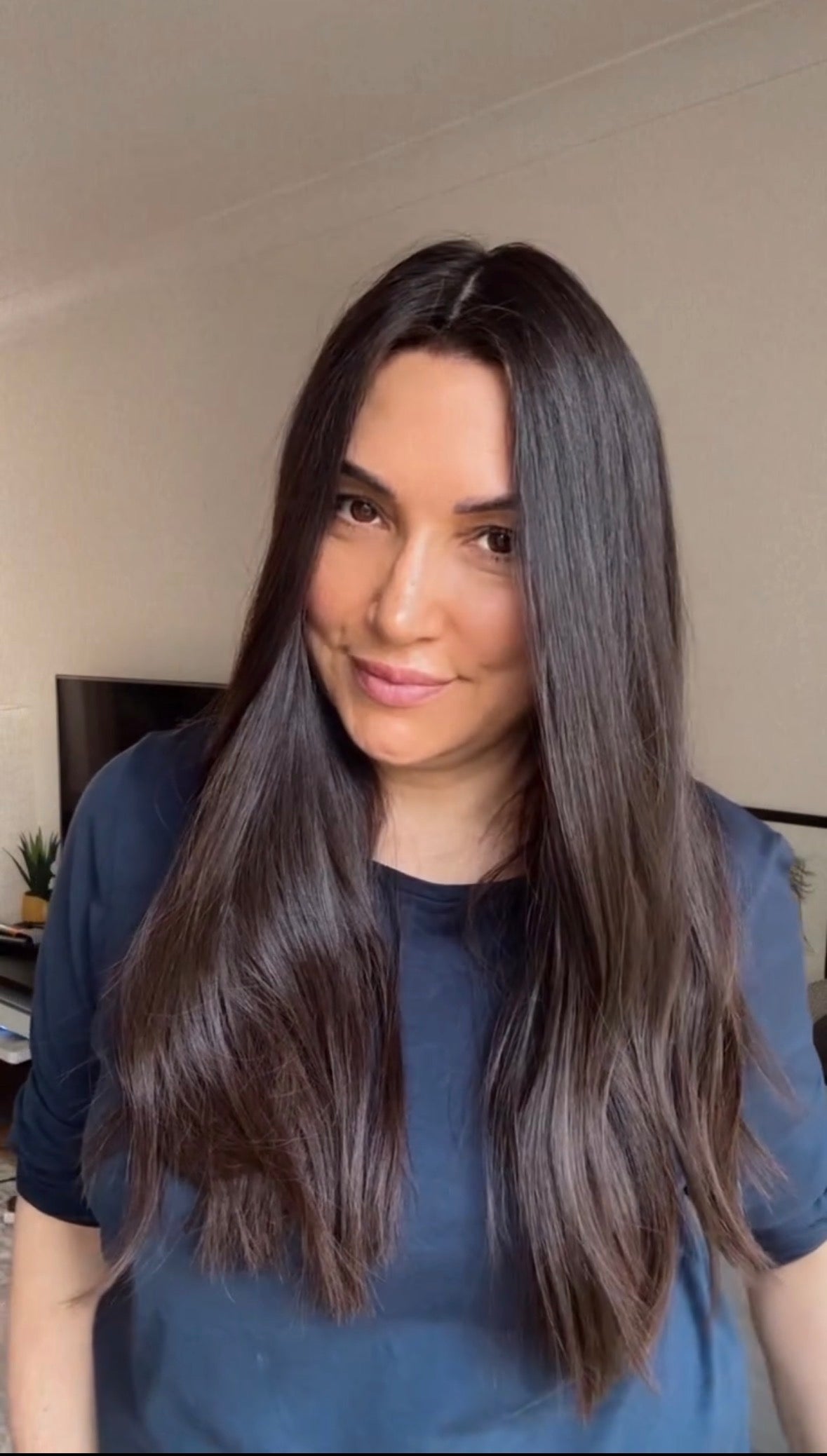 DARKEST BROWN/SOFT BLACK VIRGIN HAIR TOPPER