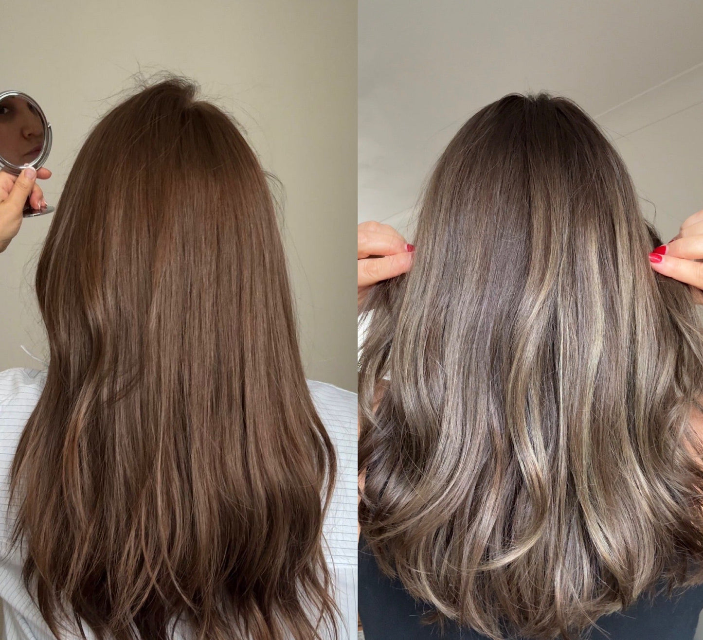 PREMIUM COLLECTION RUSSIAN/SLAVIC VIRGIN HAIR BASE ASHY BALAYAGE TOPPER