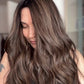 DARK BROWN BALAYAGE/HIGHLIGHTED TOPPER