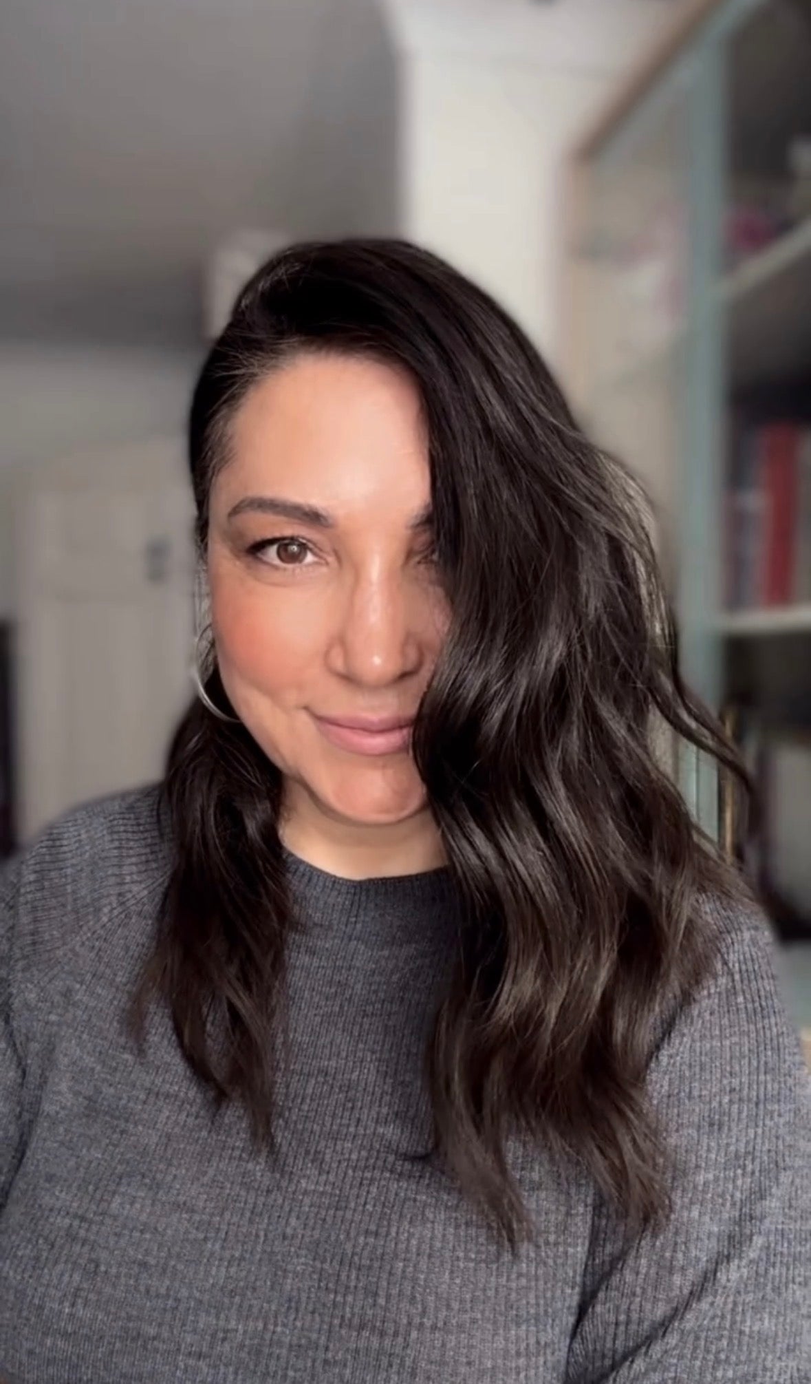 DARKEST BROWN VIRGIN SILK TOPPER