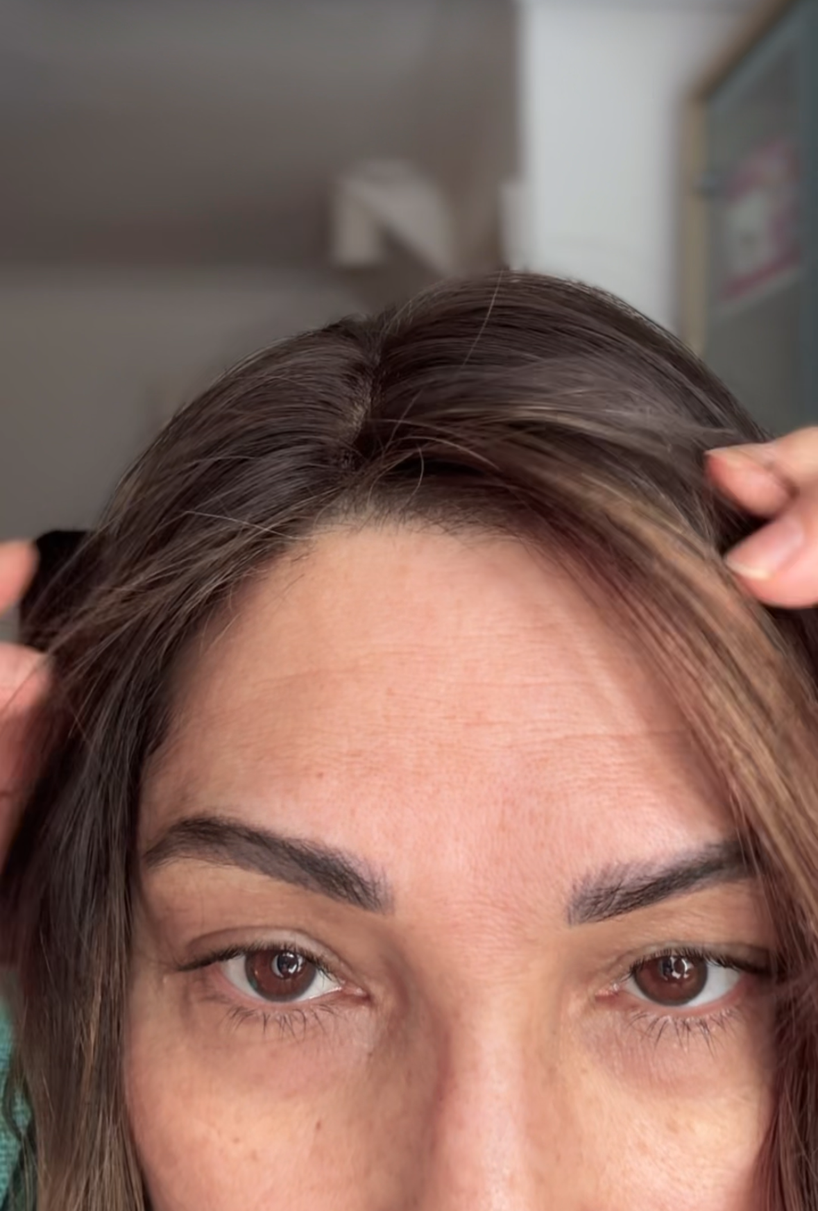 Reserved for Sandra SILK-LACE TOPPER / ULTRA LIGHT CAP-LOWER DENSITY