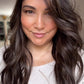 DARK BROWN ASHY BALAYAGE TOPPER