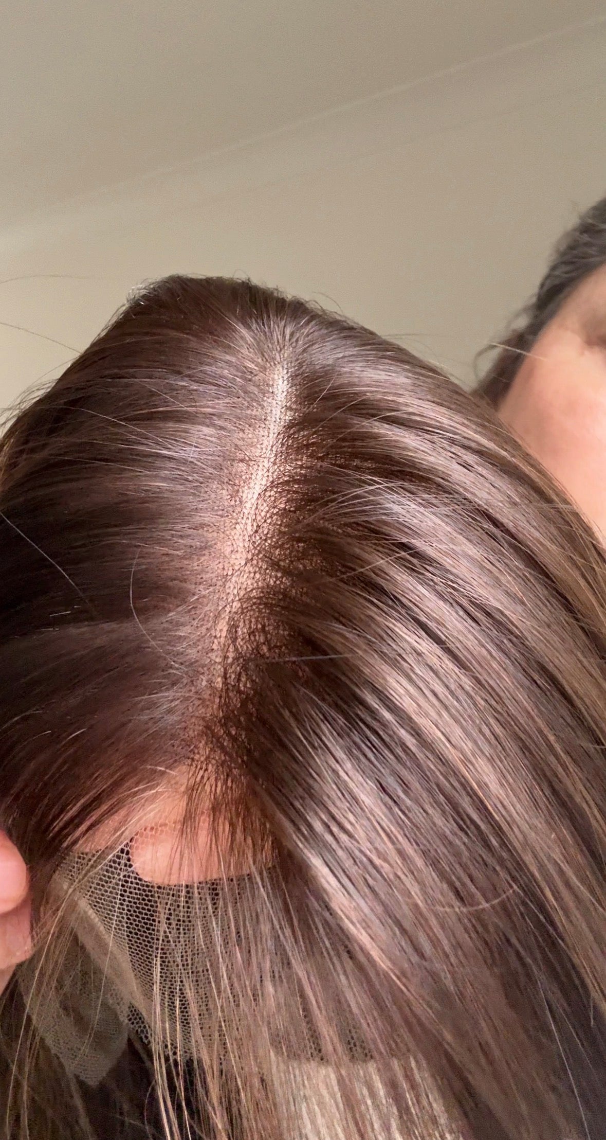 Medium Brown Lace Top Wig