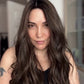 DARK BROWN BALAYAGE/HIGHLIGHTED TOPPER