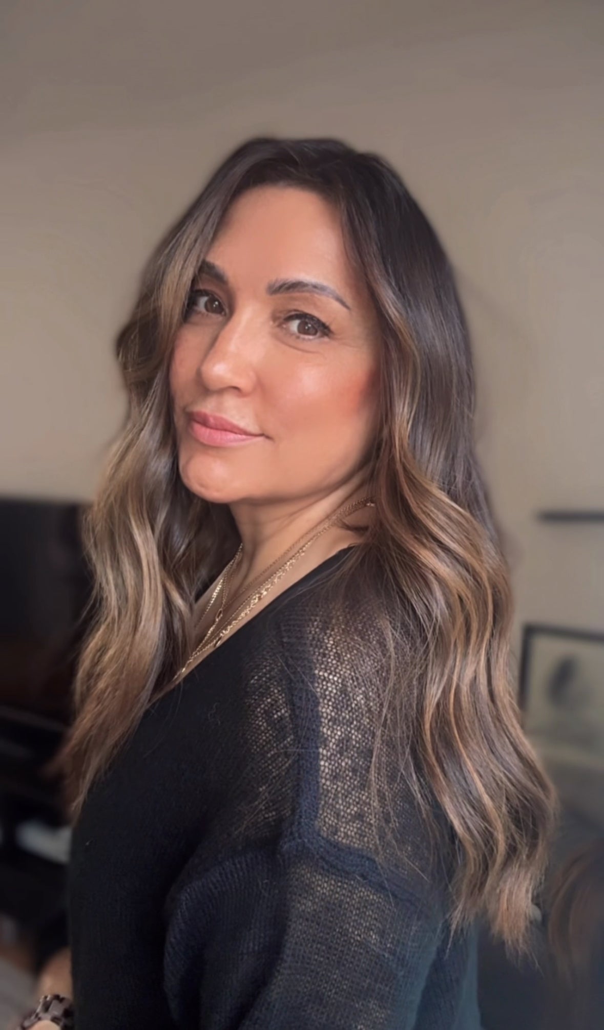 FEATHERLITE CARAMEL BALAYAGE TOPPER