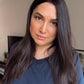 DARKEST BROWN/SOFT BLACK VIRGIN HAIR TOPPER