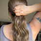 FEATHERLITE/ULTRA LIGHT SILK CAP DARK BLONDE TOPPER