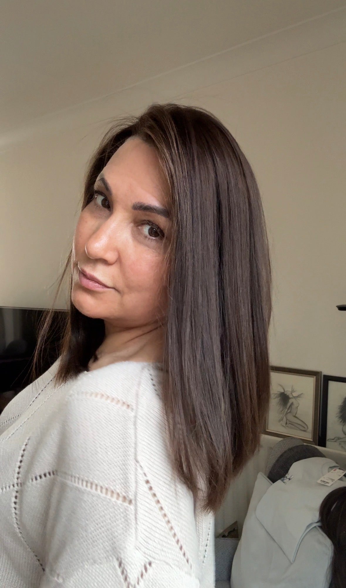 Medium Brown Lace Top Wig