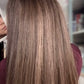 LIGHT BROWN BALAYAGE TOPPER