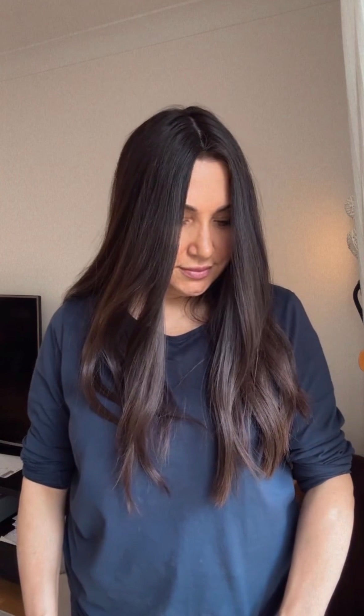 DARKEST BROWN/SOFT BLACK VIRGIN HAIR TOPPER