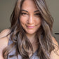 MEDIUM BROWN ASHY BALAYAGE TOPPER