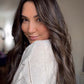 DARK BROWN ASHY BALAYAGE TOPPER