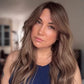 Featherlite Light Brown Topper With Soft Balayage