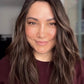 MEDIUM TO DARK BROWN ASHY BALAYAGE TOPPER