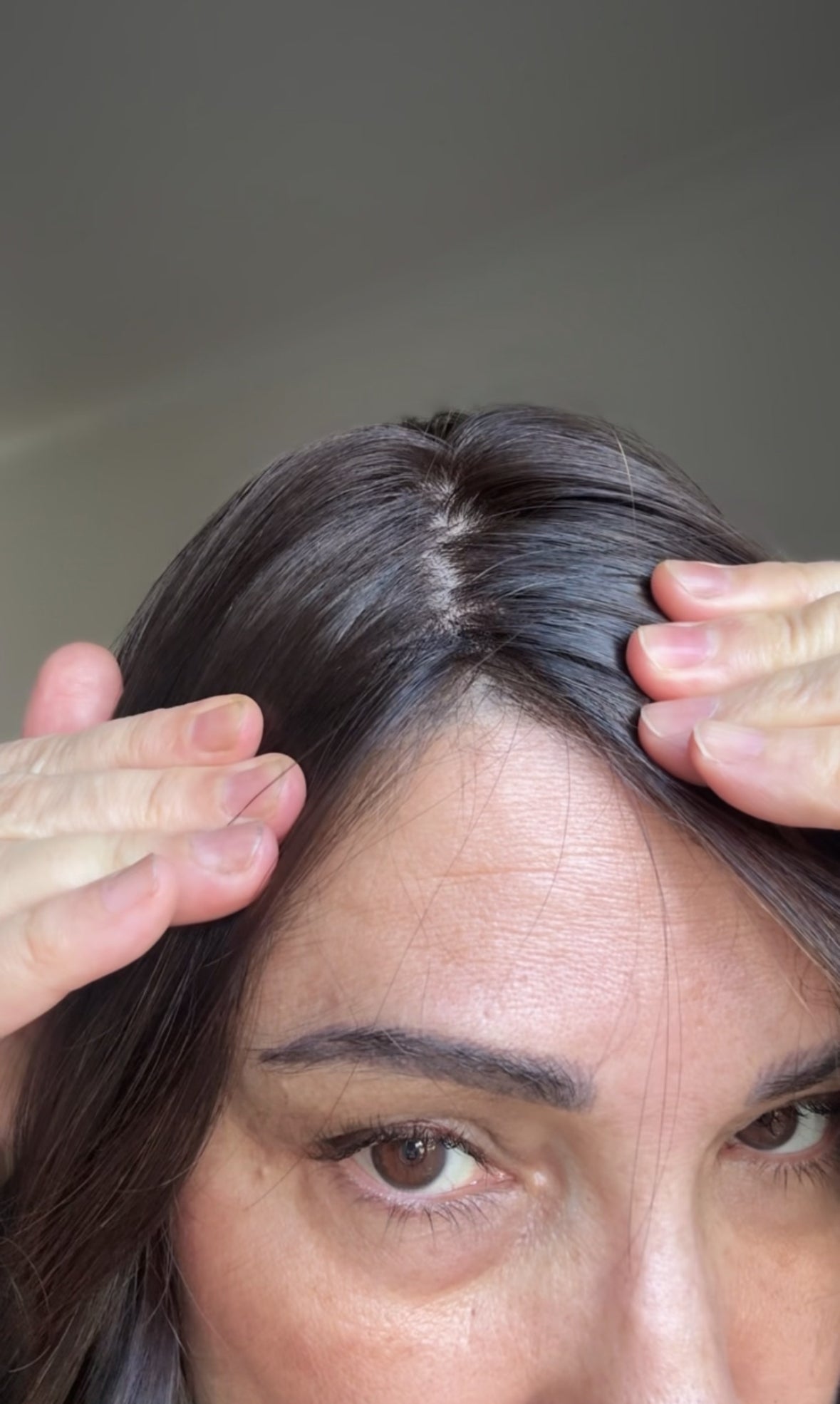 Reserved for Sandra SILK-LACE TOPPER / ULTRA LIGHT CAP-LOWER DENSITY