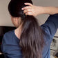 DARKEST BROWN/SOFT BLACK VIRGIN HAIR TOPPER