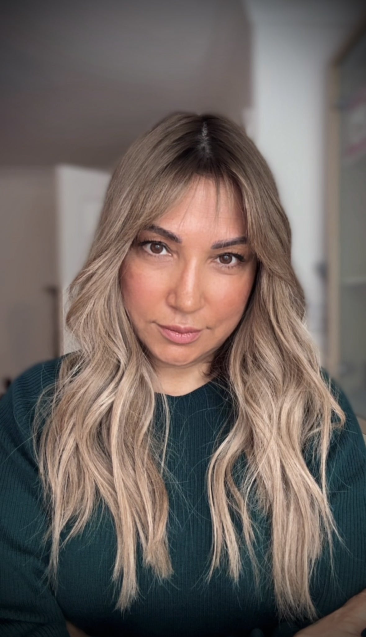 FEATHERLITE ASHY BLONDE BALAYAGE TOPPER